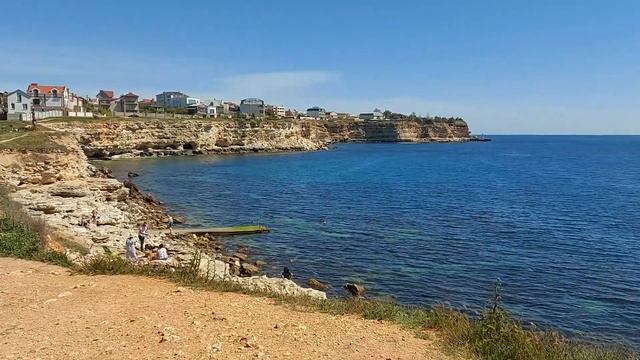 Море у мыса Херсонес Севастополь смотреть онлайн