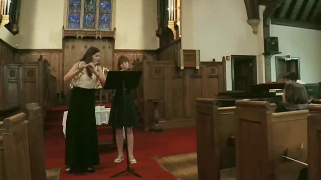 Dance by F.Couperin, two flutes and piano смотреть онлайн