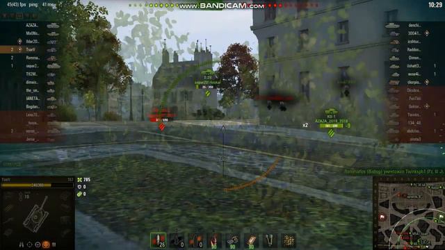 World of tanks T67. Мега нагиб 7 kils. Супер интересный бой. Танк который сам играет. смотреть онлайн