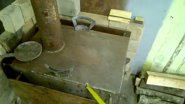 буржуйка в гараж!!!!! КПД впечатляет!!! смотреть онлайн