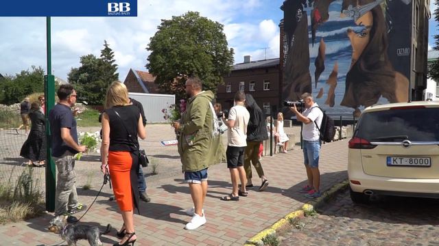 Знаменитый итальянец разрисовал Лиепаю. Местные жители в восторге (ВИДЕО) смотреть онлайн