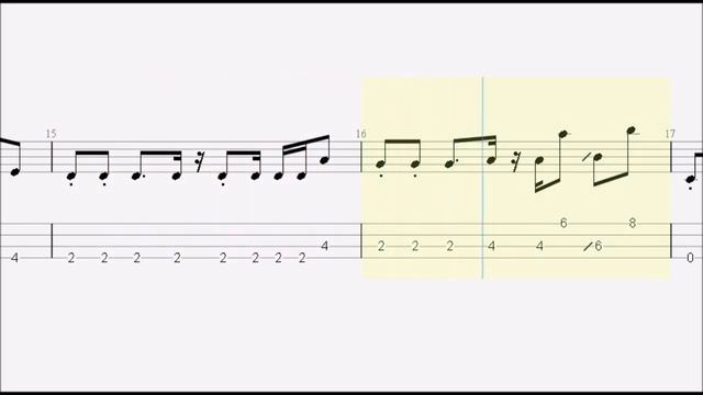 PRINCESS PRINCESS. Diamonds　bass Tab