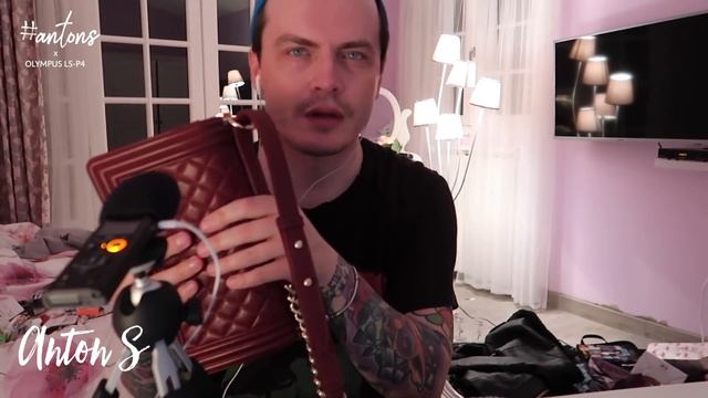 АСМР КОЛЛЕКЦИЯ СУМОК CHANEL МОЕЙ СЕСТРЫ ASMR OLYMPUS LS-P4 смотреть онлайн