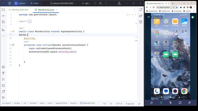 Constraintlayout Android App With Intilij - JAVA смотреть онлайн