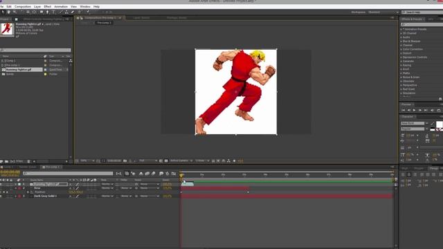 Time stretching After Effects tutorial - Stretch Layers & Compositions смотреть онлайн
