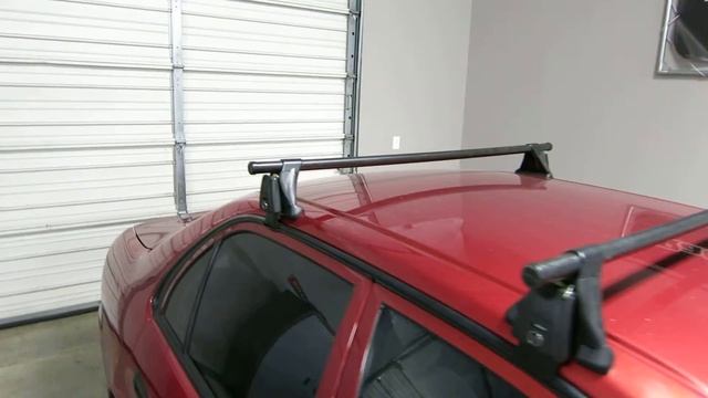 Toyota Corolla Yakima Q Tower Round Bar Roof Rack '03-'08 by Rack Outfitters смотреть онлайн