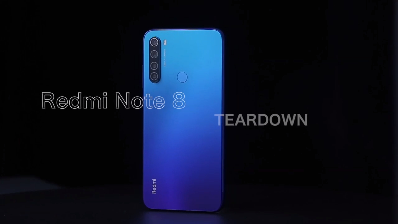 Redmi Note 8 показали изнутрина официальной разборке смотреть онлайн