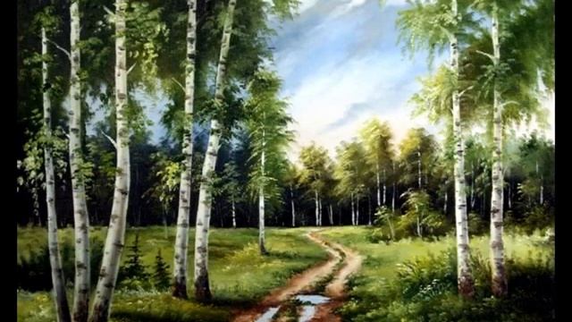 Пейзажи, холст, масло смотреть онлайн