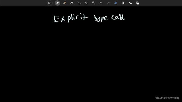 Type Casting in Java смотреть онлайн