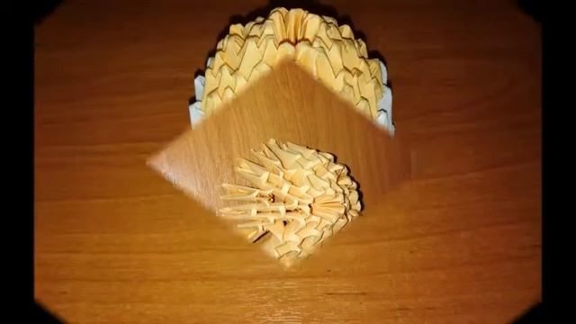 Пасхальное яйцо 3D оригами. Урок 121. смотреть онлайн