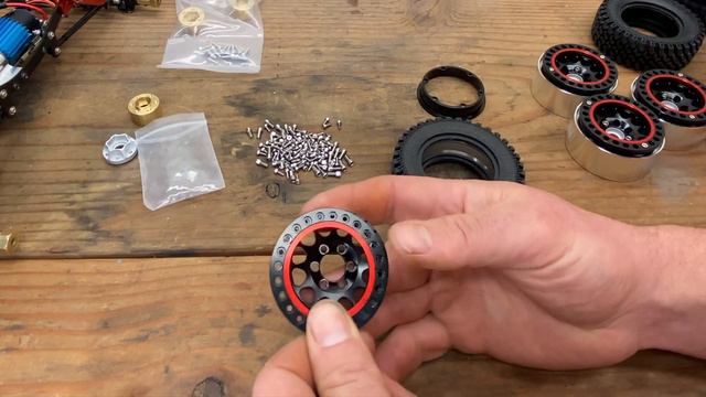 WPL LCG Build Part 3 - Injora Beadlocks & MN78 Driveshafts Install смотреть онлайн