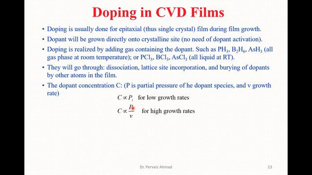 Atmospheric Pressure CVD & Low Pressure CVD) смотреть онлайн