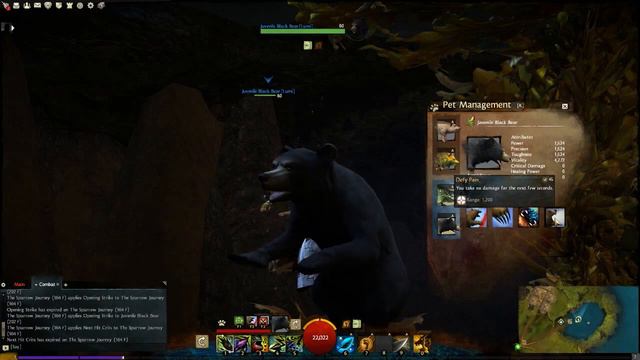 Guild Wars 2 - The Ranger Pets and their Skills #2 Underwater смотреть онлайн