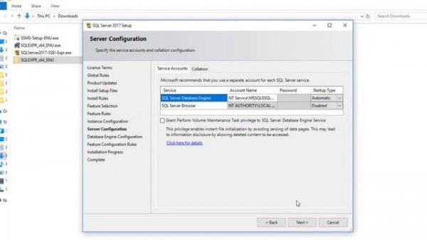 Install Microsoft SQL Server 2017 Express Edition and SQL Server Management Studio 18