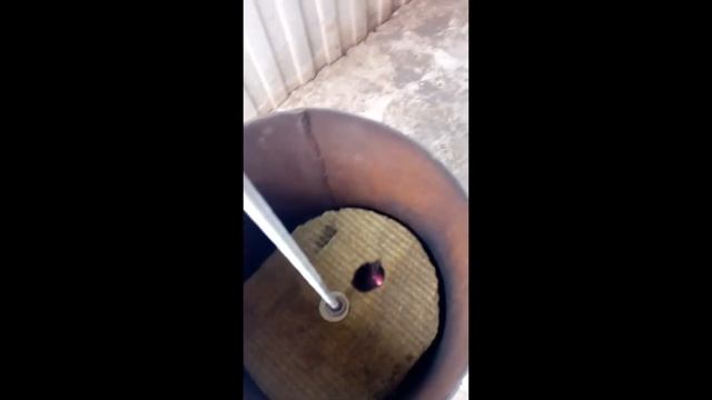 Самодельная печь для плавки алюминия. смотреть онлайн