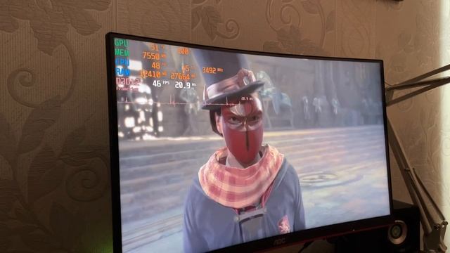 Видеокарта Radeon RX 580 8 гб в Hogwarts Legacy смотреть онлайн