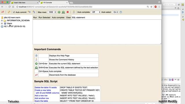 Spring Boot | JPA | MVC | H2 Example смотреть онлайн