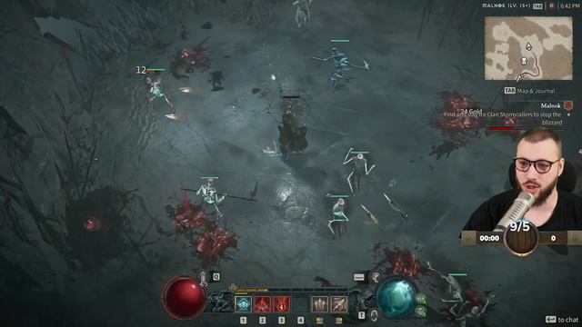 Diablo 4 LvL 1 to 25 Necro Guide - Army of the Dead смотреть онлайн