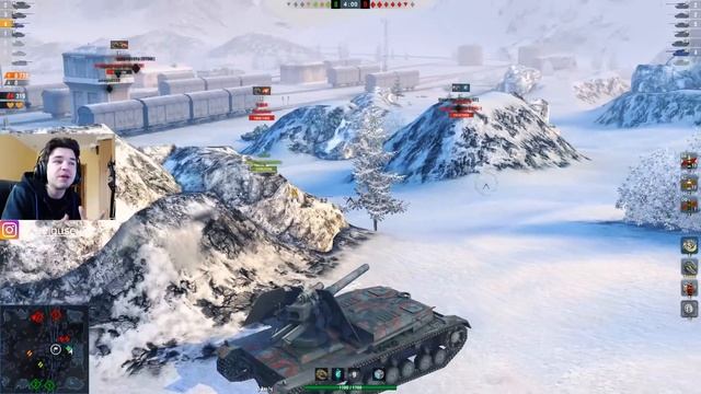 WoT Blitz - Лучший БОЙ ивента.Возрождение Танк нагнувший ВСЕХ - World of Tanks Blitz (WoTB) смотреть онлайн