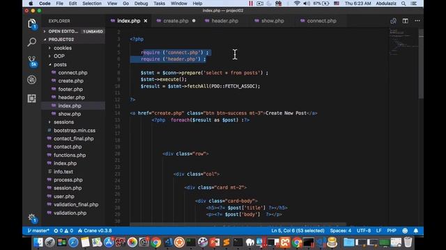 تعلم لغة PHP من الصفر ( Select and Insert Using PDO) | ٢٣ смотреть онлайн