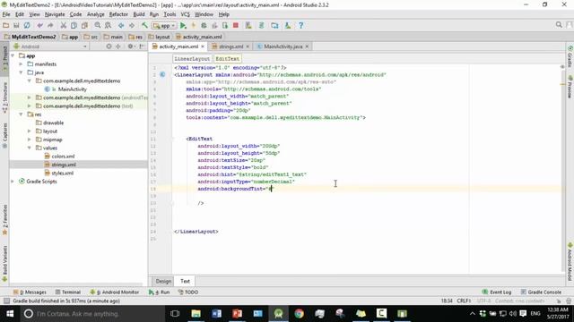Android Bangla Tutorial 2.16 : EditText (part-1) смотреть онлайн