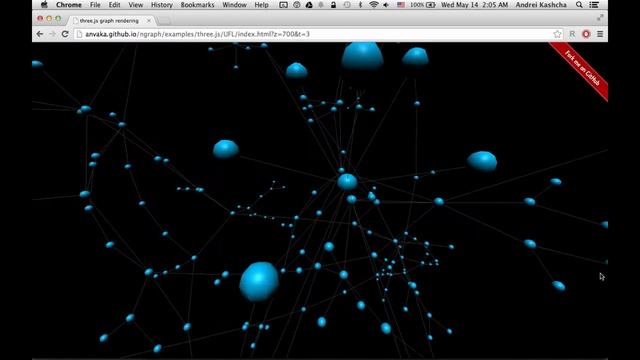 Slow motion 3d graph visualization смотреть онлайн
