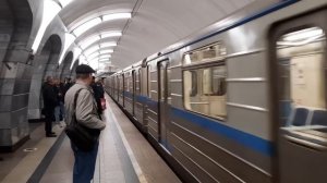 Последняя перегонка Парадной "Яузы". Столкновение поездов на станции метро Печатники. 11.10.2023