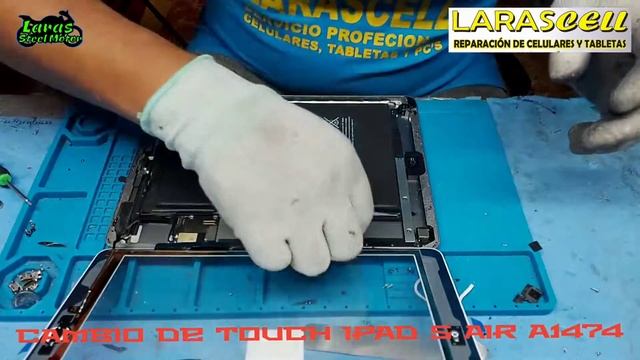 larascell-- ? reparación de táctil iPad 5 Air a 1474 смотреть онлайн