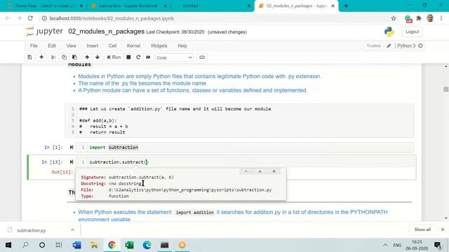 Python Programming (Part 6 of 12) | Create Modules and Packages, Import Package | k2analytics.co.in смотреть онлайн