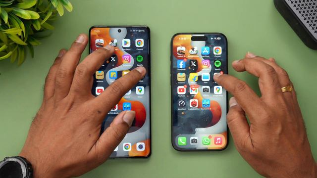 OnePlus 12 vs iPhone 15 Pro Speedtest Comparison, AnTuTu, Geekbench 🔥 смотреть онлайн