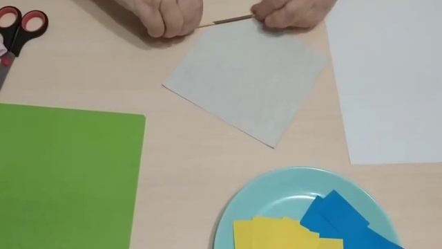 Відео-заняття з конструювання на тему: "Україна єднайся" смотреть онлайн