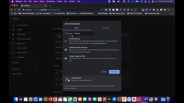 Clear Cache and Cookies in Chrome on Mac смотреть онлайн
