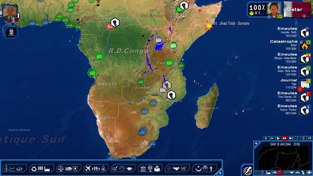 PENURIE DE MAIN-D'OEUVRE ! (Geopolitical Simulator 4: Power & Revolution 2022 FR) #99 смотреть онлайн