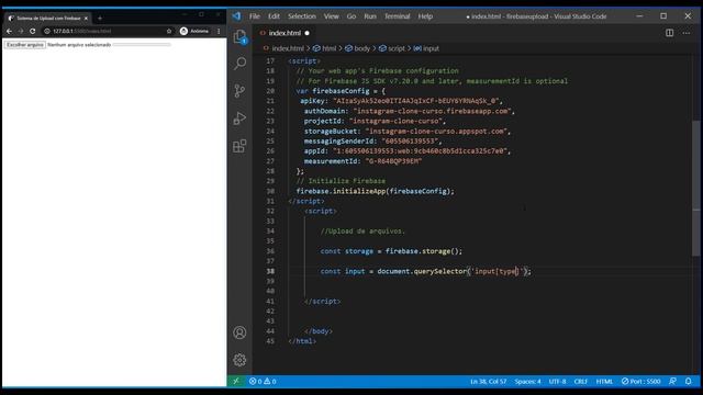 Upload de Arquivos com Firebase e Barra de Progresso смотреть онлайн