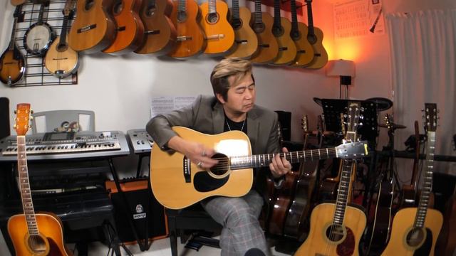 Sound demos for Yairi YD-25, Morris w-20, Ibanez AW200 & Recording King RD-06 Dreadnaught Guitar смотреть онлайн
