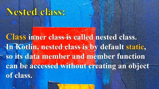 Kotlin Class Defination | User Defined Classes смотреть онлайн