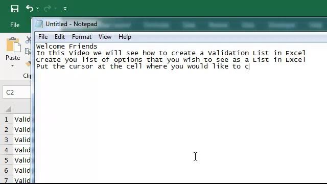 Validation List in Excel Addin C# смотреть онлайн