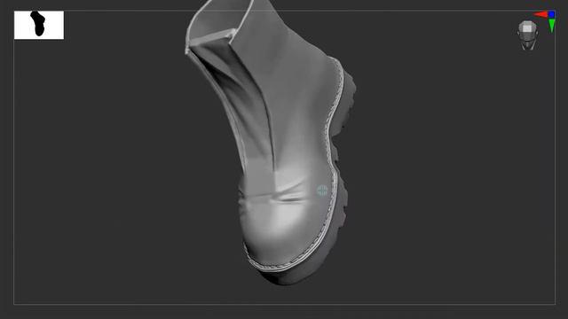 Speed preview BOOT in Zbrush смотреть онлайн