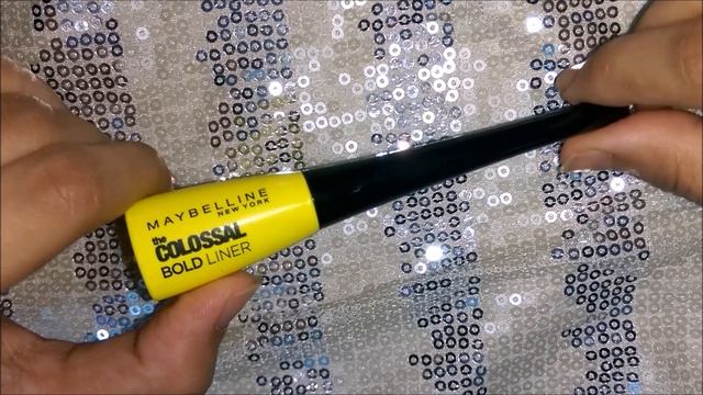 Affordable Eyeliner in Rs 200 || Maybelline the colossal bold liner review & demo смотреть онлайн
