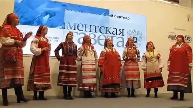 Фольклорный ансамбль 'Роща' Калужской области часть 3 смотреть онлайн