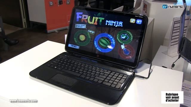 HP Pavilion TouchSmart Sleekbook 15 pouces смотреть онлайн