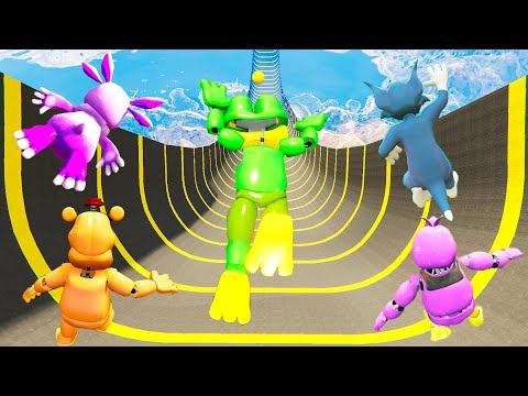 GTA 5 СПУСК БЕЗ ТОРМОЗОВ ЗА ПЛЮШЕВЫХ ИГРУШЕК ПО РАМПЕ в ГТА 5 МОДЫ! ОБЗОР МОДА в GTA 5 ВИДЕО MODS смотреть онлайн