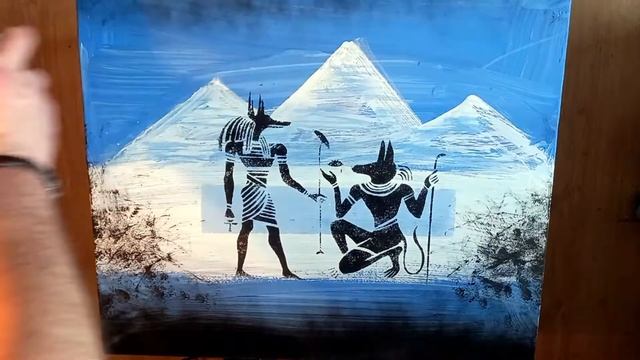 Abstract Painting in Acrylics / Абстрактное рисование акрилом /Mystery of Egypt 2 / Тайна Египта 2 смотреть онлайн