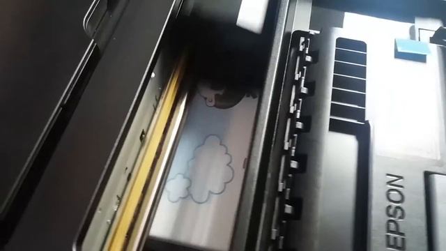 DTG принтер Epson P600 test 2 проход смотреть онлайн