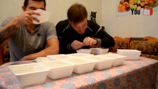 Сколько дошираков можно съесть?! Challenge лапшы смотреть онлайн