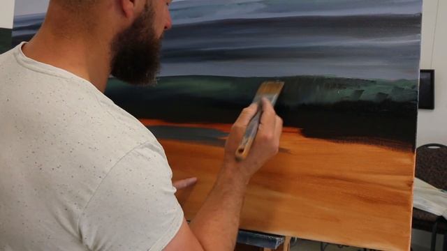 Seascape Painting Tutorial - Part One смотреть онлайн
