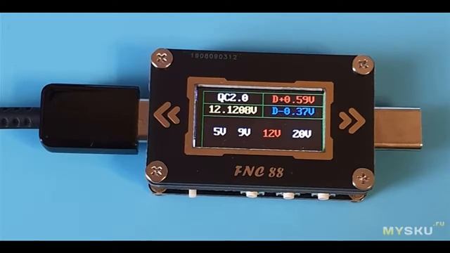 Смена прошивки USB тестера на примере USB-C PD тестера Fnirsi FNC88 | #Обзор смотреть онлайн