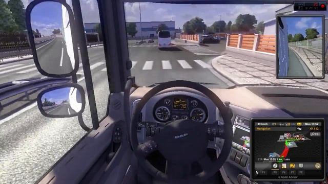 Euro Truck Simulator 2 on AMD R7 240 смотреть онлайн