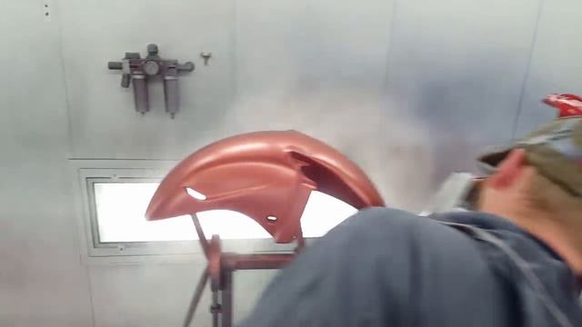 Painting: Honda Blackbird project Soul Red Crystal (part1) смотреть онлайн