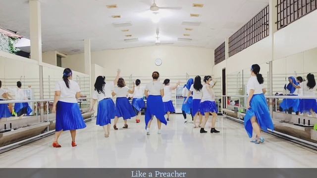 Like a Preacher Line Dance (Chor by Nathan Gardiner) Demo by Groovy Hotclass смотреть онлайн